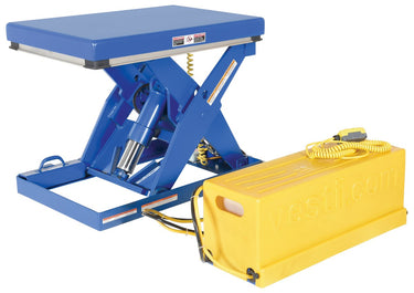 Electric/Hydraulic Shorty Scissor Table w/ 2,000-lbs Capacity